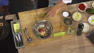 Cooking With WCCO Lelas Shrimp Salad Roll [upl. by Hgierb837]