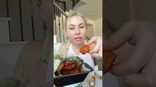 Wingstop Mukbang wingstop mukbang [upl. by Eelyek]