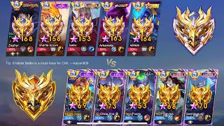 TOP GLOBAL CLINT VS ENEMY TOP GLOBAL HERO AND HIGH RANK🔥 Who Will Win [upl. by Aemat]