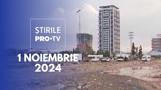 Știrile PRO TV  1 Noiembrie 2024 [upl. by Elsilrac239]