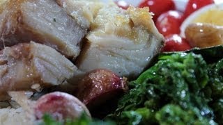 Lombo de bacalhau ao forno [upl. by Yevi]