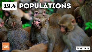 IGCSE Biology  Populations 194 [upl. by Hanleigh]