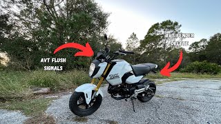 2025 Honda Grom Gets Fender Delete [upl. by Morgun605]