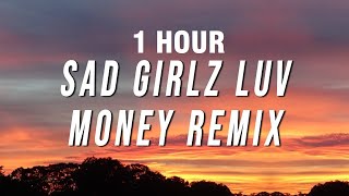 1 HOUR Amaarae  Sad Girlz Luv Money Remix Lyrics ft Kali Uchis amp Moliy [upl. by Griffis180]