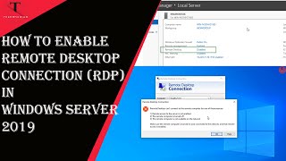 How to Enable Remote Desktop RDP in Windows Server 2019 [upl. by Obed976]