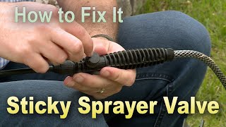 Fix a Sticky Valve on a Garden Sprayer – This Week in the Garden [upl. by Malloch]