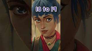 How Old Are Arcane Characters In Season 2 arcane shorts [upl. by Aliakim]