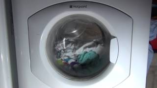 Hotpoint First edition HVL211 Pre wash  Sense load Pt 216 [upl. by Latsyrk]