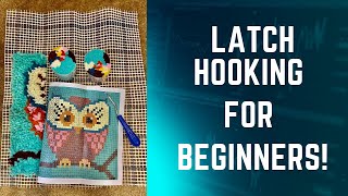 Latch Hook Tutorial Easy Tutorial for Beginners [upl. by Ariel513]