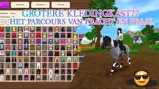 Star Stable GROTERE KLEDINGKAST EN HET PARCOURS VAN PRACHT EN PRAAL [upl. by Fatma]