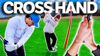 We Played Golf CROSS HANDED  3 Person Scramble [upl. by Arnst]