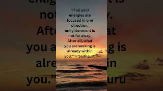 Sadhguru Quote 10 [upl. by Yelsehc]