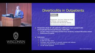 Uncomplicated Diverticulitis Truths Myths and Unanswered Questions [upl. by Miarzim689]