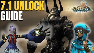 FFXIV Unlock Guide for 71 MSQ Extreme Unreal better gear amp More [upl. by Nosinned]