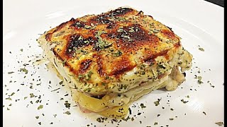 GRATINADO DE PATATAS Y LACON [upl. by Ysnap]