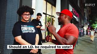 Can You Answer These Cultural amp Educational Questions  BLEXIT Hits the Streets of Philly [upl. by Eneli]