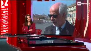 Toni Servillo chiede scusa alla giornalista RaiNews per il suo quotvaffaquot [upl. by Aimehs]