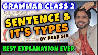 Sentences English Grammar  TypesQuestionsPractice  How To Make Sentences in English Conversation [upl. by Inig728]