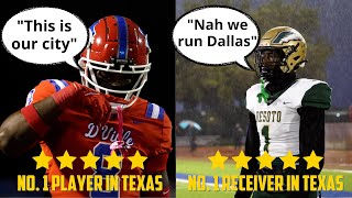 THE MOST INTENSE RIVALRY IN ALL OF TEXAS 🔥🔥 Duncanville vs Desoto  Texas High School Football [upl. by Heater]