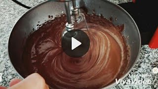 Ganache de chocolate sin nata  Crema ganache cu lapte  How to make chocolate ganache without cream [upl. by Mikiso]