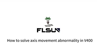 How to solve axis movement abnormality in V400 [upl. by Granese]