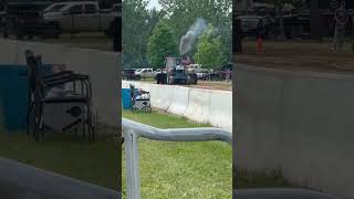 Mitch at the Gilman Tractor Pull 2024 Ford farmpower farmequipment [upl. by Yllime]