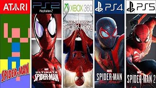 Evolution of SPIDERMAN Games 19822023 [upl. by Naillij]