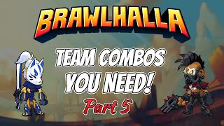 Hattori x Barraza Team Combos You Need  Brawlhalla Tutorial [upl. by Eenerb]