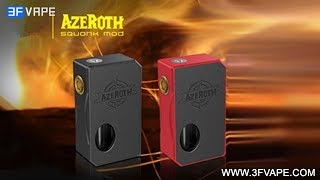 CoilART Azeroth Squonk Mechanical Box Mod [upl. by Attenreb]