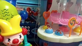 ASMR videos LIVE carousel turning around with upside down clown [upl. by Bornstein]