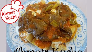 Rezept Iskender Kebap  Ahmet Kocht  türkisch kochen  Folge 57 [upl. by Assenad750]