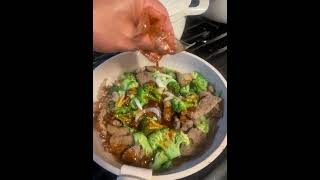 Beef broccoli at home asianfood [upl. by Puritan602]