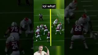 Virginia Tech with a weird safety football cfb nfl sports highlights clips funny [upl. by Ahsykal]