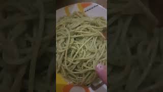 Pesto di basilico rucola e mandorle 😍 shortviral viralshort cucinaitaliana italianfood italy [upl. by Sivat]