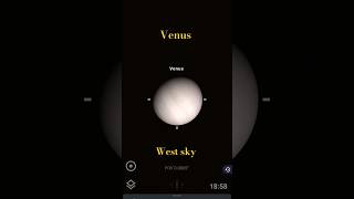 venus visible West sky evening 6 pmnewcreationtamil shrots [upl. by Notnad552]