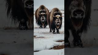 Amazing Muskox Facts Winter Coats and Ancient Survival Skills 🦌❄️ [upl. by Yerffe]