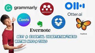 7 Essential Tools and Apps to write your thesis dissertation  Top 7 apps for master thesis writing [upl. by Turro502]