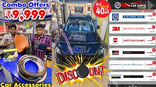 என்னது வெறும் ₹9999 ரூபாய்க்கு Car accessories Combo offer ஆ in Chennai caraccessories aadioffer [upl. by Curtice262]