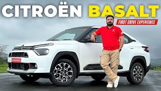 New Trending🔥Coupe SUV Citroen Basalt  Citroen Basalt Malayalam Review  Hani Musthafa [upl. by Irwin172]