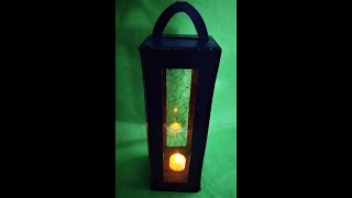 VIBGYOR CRAFTS Box Lantern [upl. by Aicinoid]