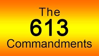 The 613 Commandments  Part 1 [upl. by Mehitable577]