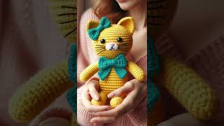 😺 CUTE AMIGURUMI TOYS IDEAS CROCHET CATS crochet amigurumi crochettoys [upl. by Tenaj365]