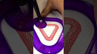 🔥 Viral Geometric Pattern Everyones Making TrendingArt spirograph [upl. by Marilee]