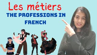 French Vocabulary  Professions in French  Les métiers [upl. by Pickar]