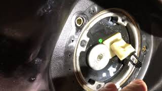 Fuel Sending Unit Leak Repair 1994 Mercedes C280 W202 [upl. by Orms]