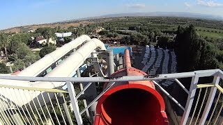 Rosso Kamikaze Water Slide at Etnaland [upl. by Harlamert]