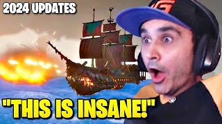 Summit1g is BLOWN AWAY by NEW Sea of Thieves 2024 Updates [upl. by Berget501]