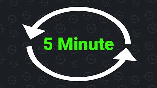 5 Minute Interval Timer [upl. by Piggy404]