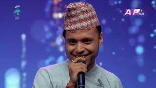 Aau Basam Thakai Maram  Manav Pariyar  Nepal Idol S5  Lok Special Round  Ep  19  Manav Par [upl. by Kalvin566]