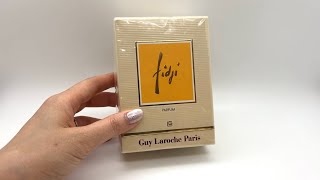 香水開箱 Unbox Perfume 姬龍雪 Guy LAROCHE 斐濟香精 Fidji Parfum（復古Vintage） [upl. by Oaht]